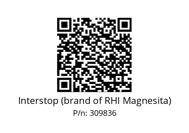   Interstop (brand of RHI Magnesita) 309836