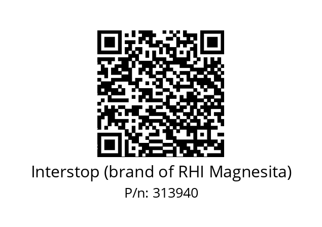   Interstop (brand of RHI Magnesita) 313940