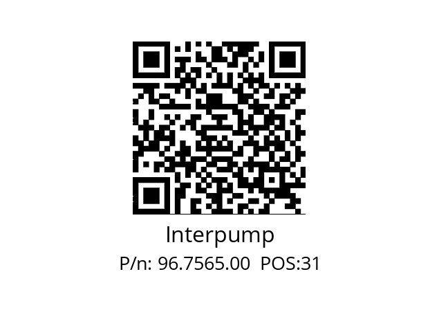   Interpump 96.7565.00  POS:31