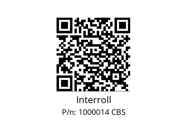   Interroll 1000014 CBS