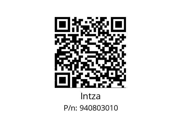   Intza 940803010