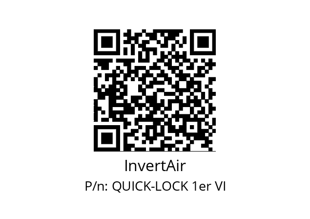   InvertAir QUICK-LOCK 1er VI