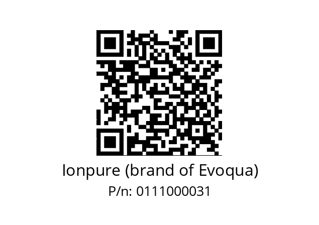  IP-VNX55EP-2  Ionpure (brand of Evoqua) 0111000031