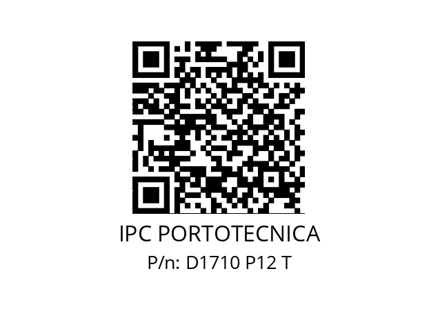   IPC PORTOTECNICA D1710 P12 T