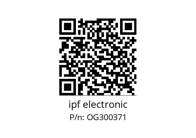   ipf electronic OG300371