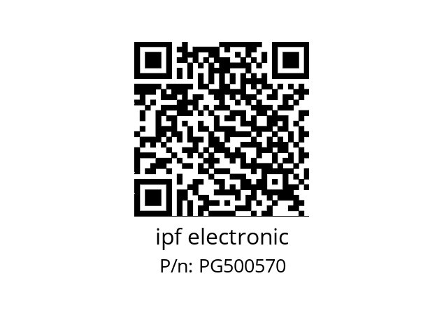   ipf electronic PG500570