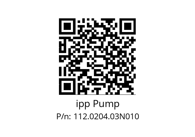   ipp Pump 112.0204.03N010