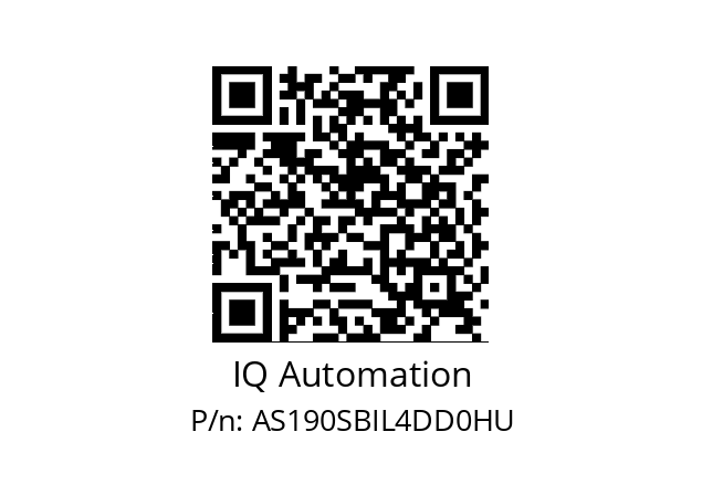   IQ Automation AS190SBIL4DD0HU