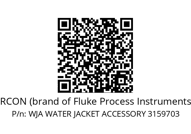   IRCON (brand of Fluke Process Instruments) WJA WATER JACKET ACCESSORY 3159703