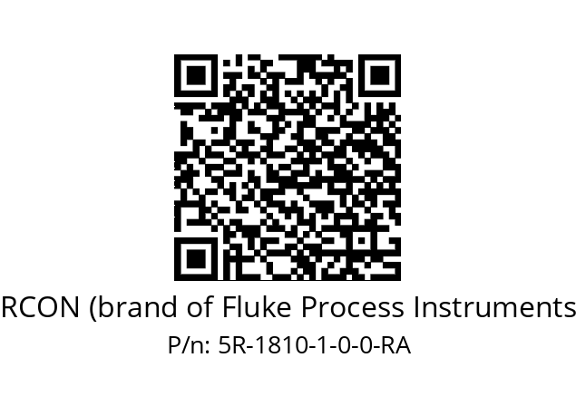   IRCON (brand of Fluke Process Instruments) 5R-1810-1-0-0-RA