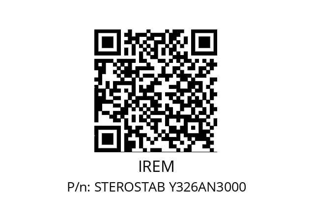   IREM STEROSTAB Y326AN3000