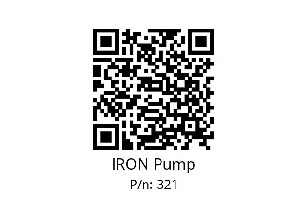   IRON Pump 321