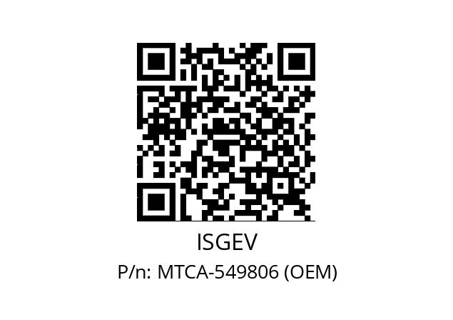   ISGEV MTCA-549806 (OEM)