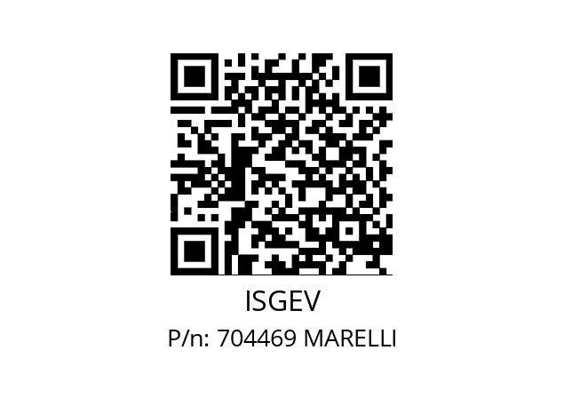   ISGEV 704469 MARELLI