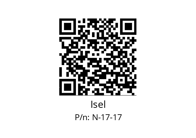   Isel N-17-17