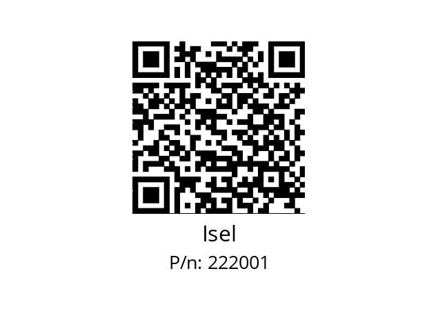   Isel 222001