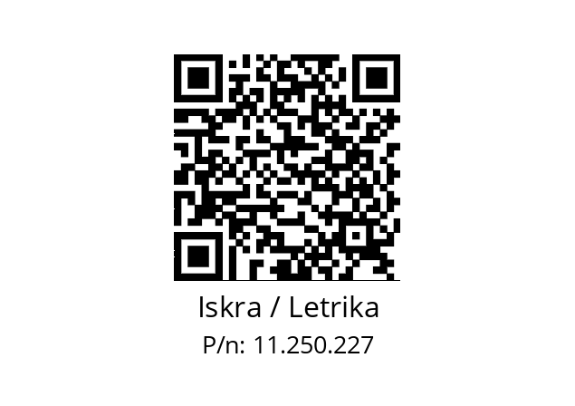   Iskra / Letrika 11.250.227