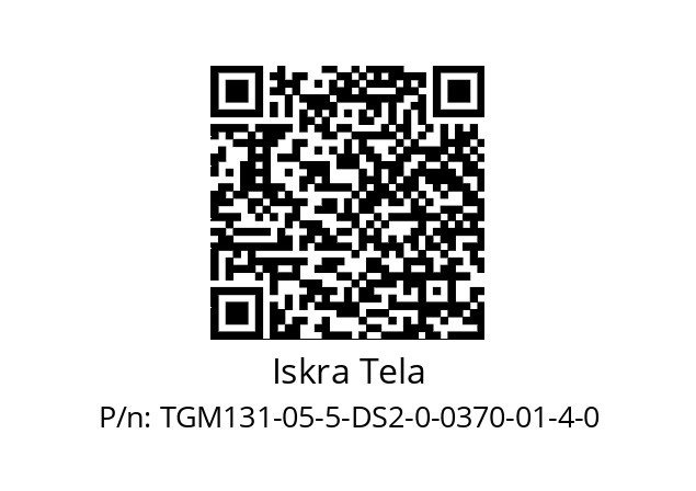   Iskra Tela TGM131-05-5-DS2-0-0370-01-4-0