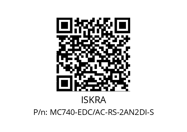   ISKRA MC740-EDC/AC-RS-2AN2DI-S