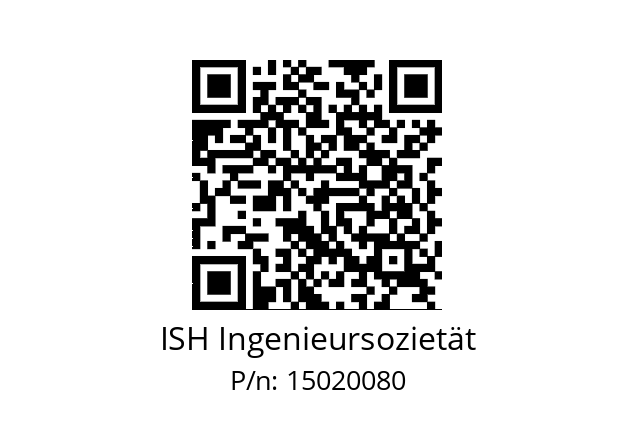   ISH Ingenieursozietät 15020080