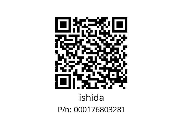   ishida 000176803281