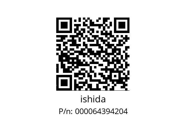  084-6639 ishida 000064394204