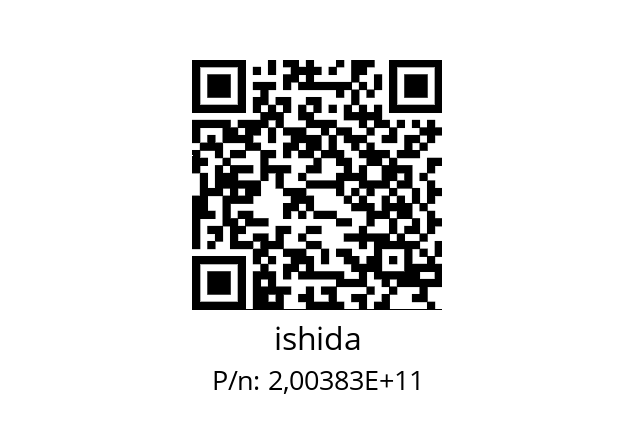   ishida 2,00383E+11