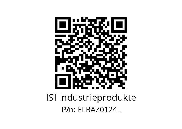   ISI Industrieprodukte ELBAZ0124L