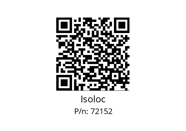   Isoloc 72152