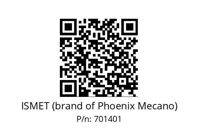   ISMET (brand of Phoenix Mecano) 701401