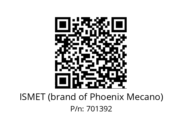   ISMET (brand of Phoenix Mecano) 701392