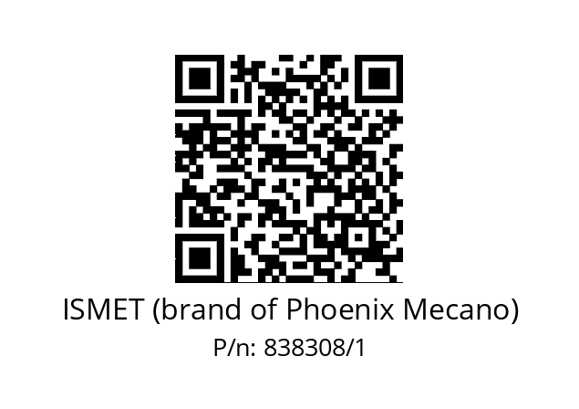   ISMET (brand of Phoenix Mecano) 838308/1