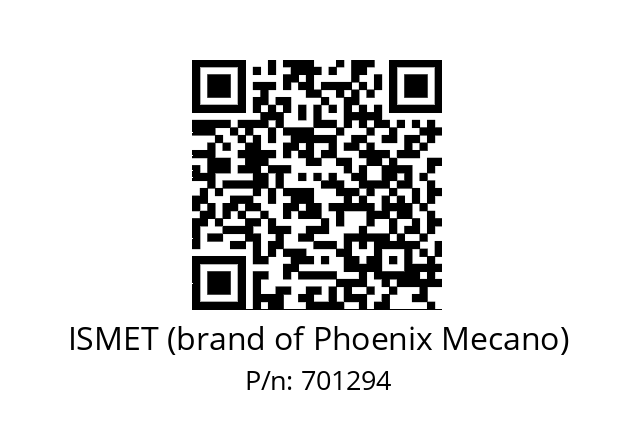   ISMET (brand of Phoenix Mecano) 701294