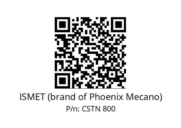   ISMET (brand of Phoenix Mecano) CSTN 800