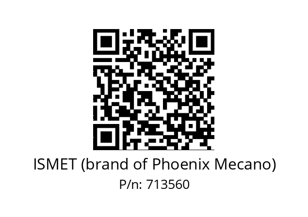   ISMET (brand of Phoenix Mecano) 713560