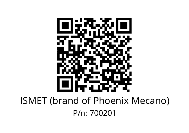   ISMET (brand of Phoenix Mecano) 700201