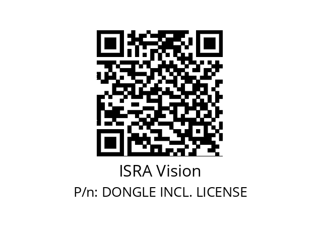   ISRA Vision DONGLE INCL. LICENSE