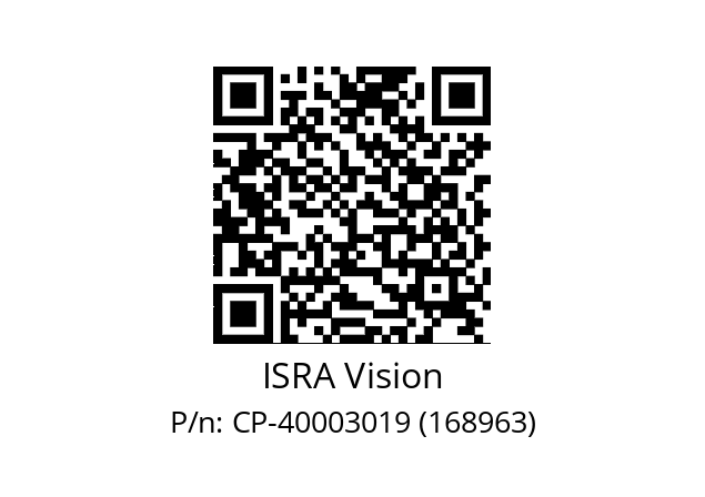   ISRA Vision CP-40003019 (168963)