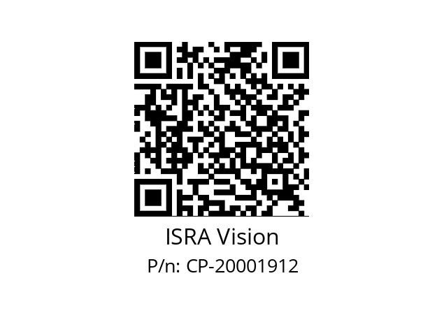   ISRA Vision CP-20001912