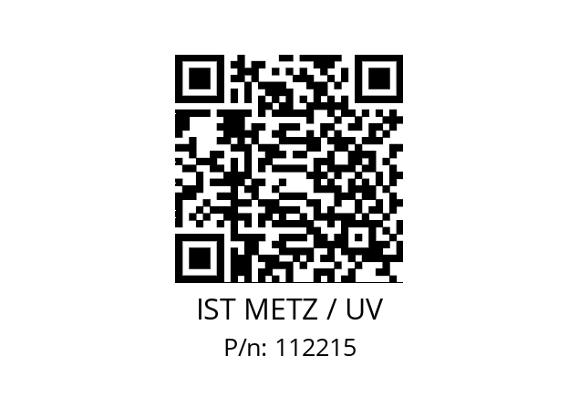   IST METZ / UV 112215