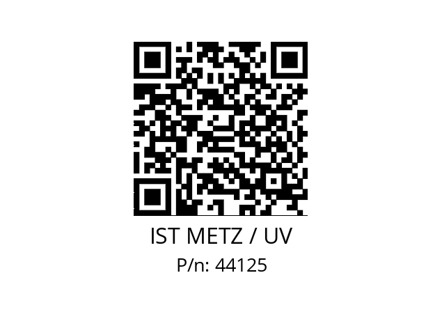   IST METZ / UV 44125