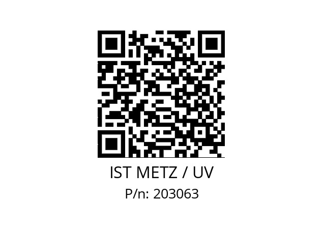   IST METZ / UV 203063