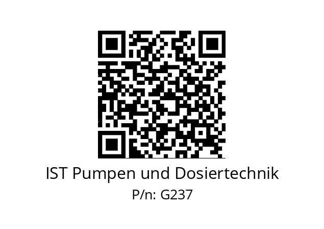   IST Pumpen und Dosiertechnik G237