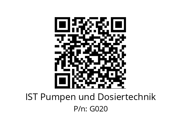   IST Pumpen und Dosiertechnik G020