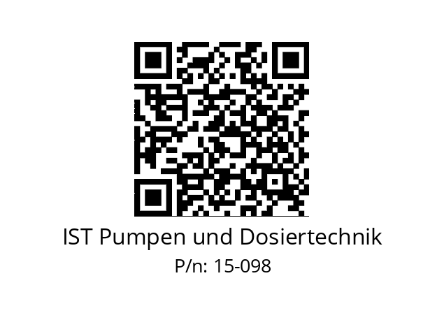   IST Pumpen und Dosiertechnik 15-098