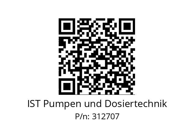   IST Pumpen und Dosiertechnik 312707