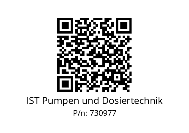   IST Pumpen und Dosiertechnik 730977