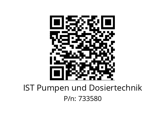   IST Pumpen und Dosiertechnik 733580