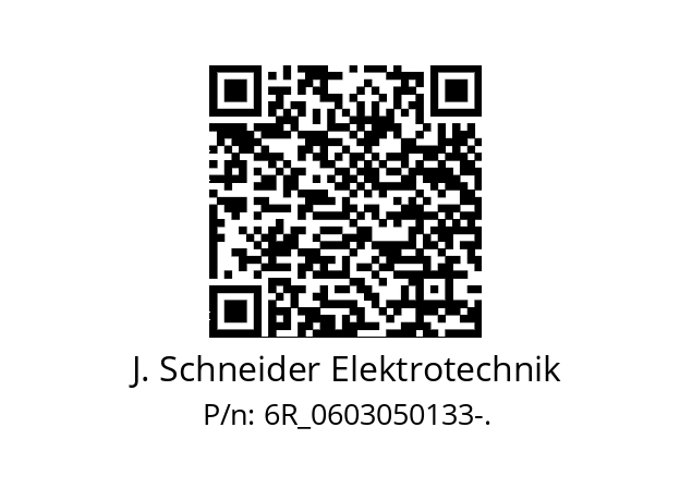   J. Schneider Elektrotechnik 6R_0603050133-.