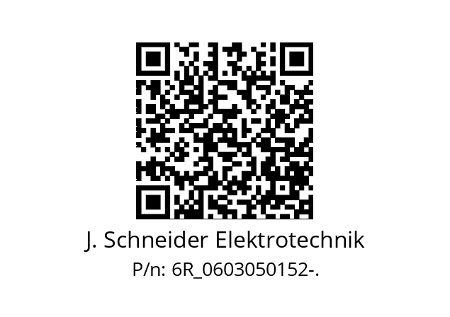   J. Schneider Elektrotechnik 6R_0603050152-.